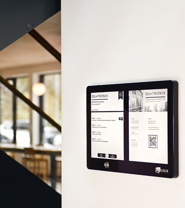 Digitale Infos in Ihrem Büro